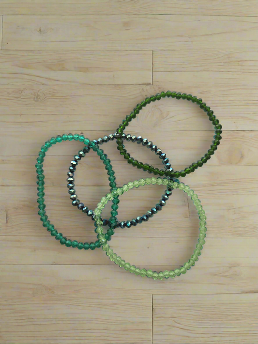 Green Bracelet Set Style # 1008
