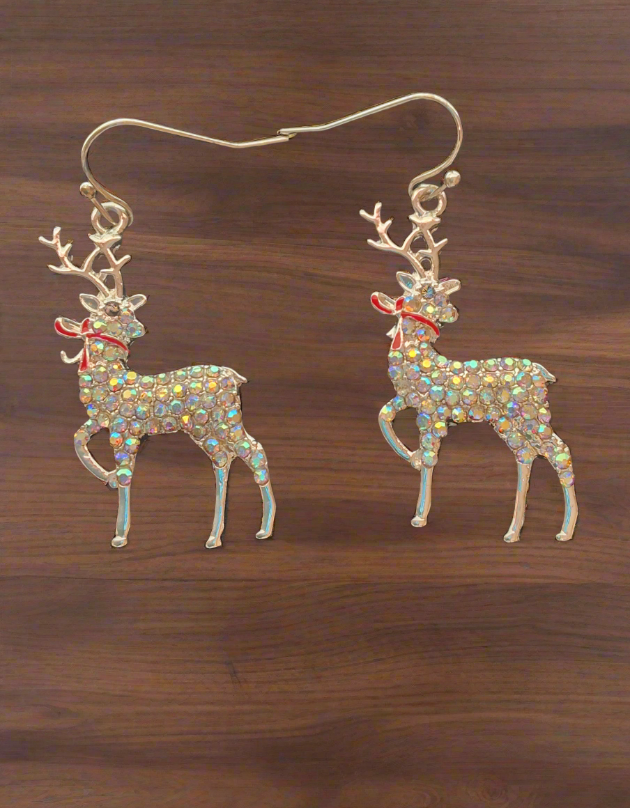 Reindeer Earrings Style #1058