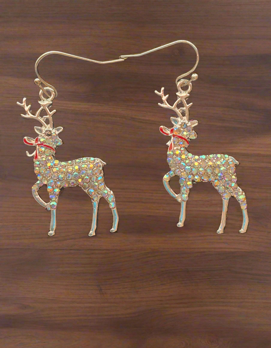 Reindeer Earrings Style #1058