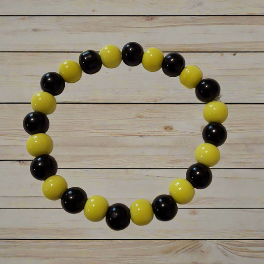 Kids Yellow and Black Bracelet Style #426