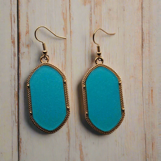 Blue Earrings Style # 835