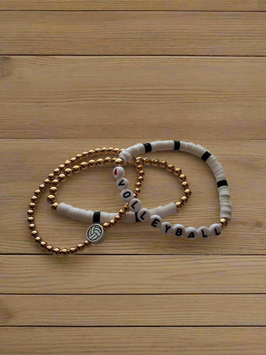 Volleyball Bracelet Set Style # 1116