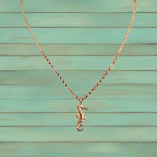 Gold Starfish Necklace Style # 841