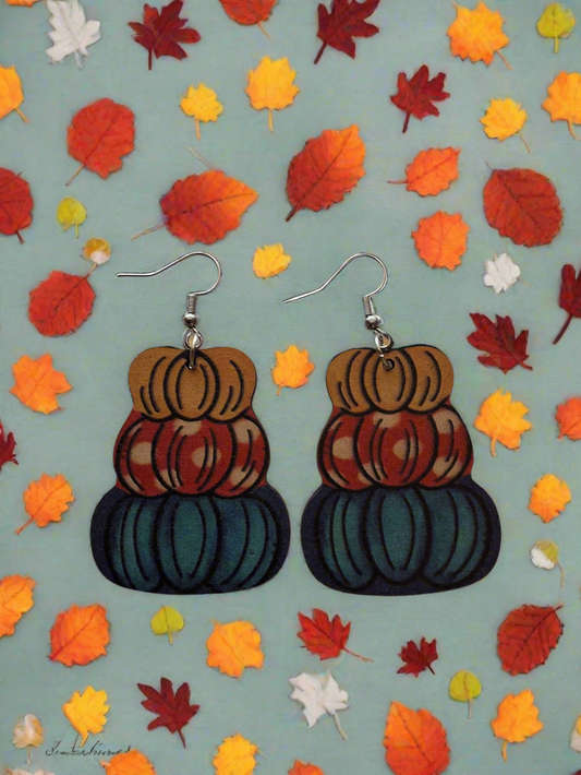 Pumpkin Earrings Style # 1088