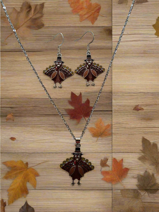 Turkey Necklace And Earring Style # 1177