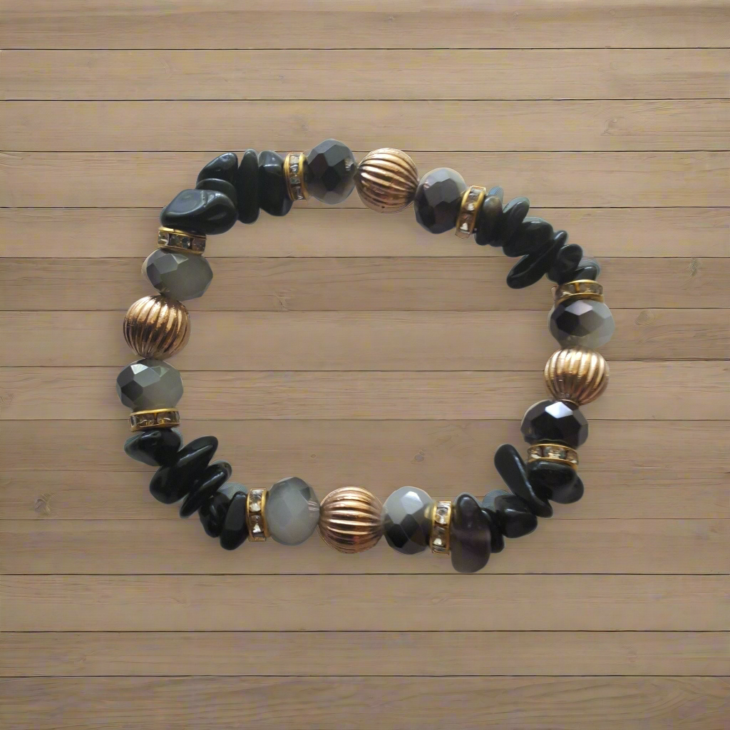 Kids Black Bracelet Style # 930