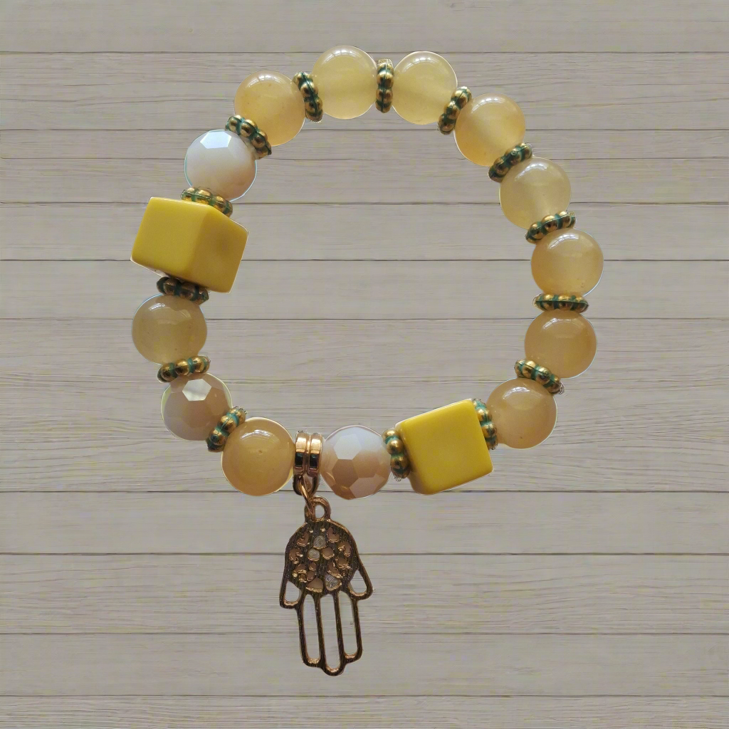 Kids Yellow Bracelet Style # 939