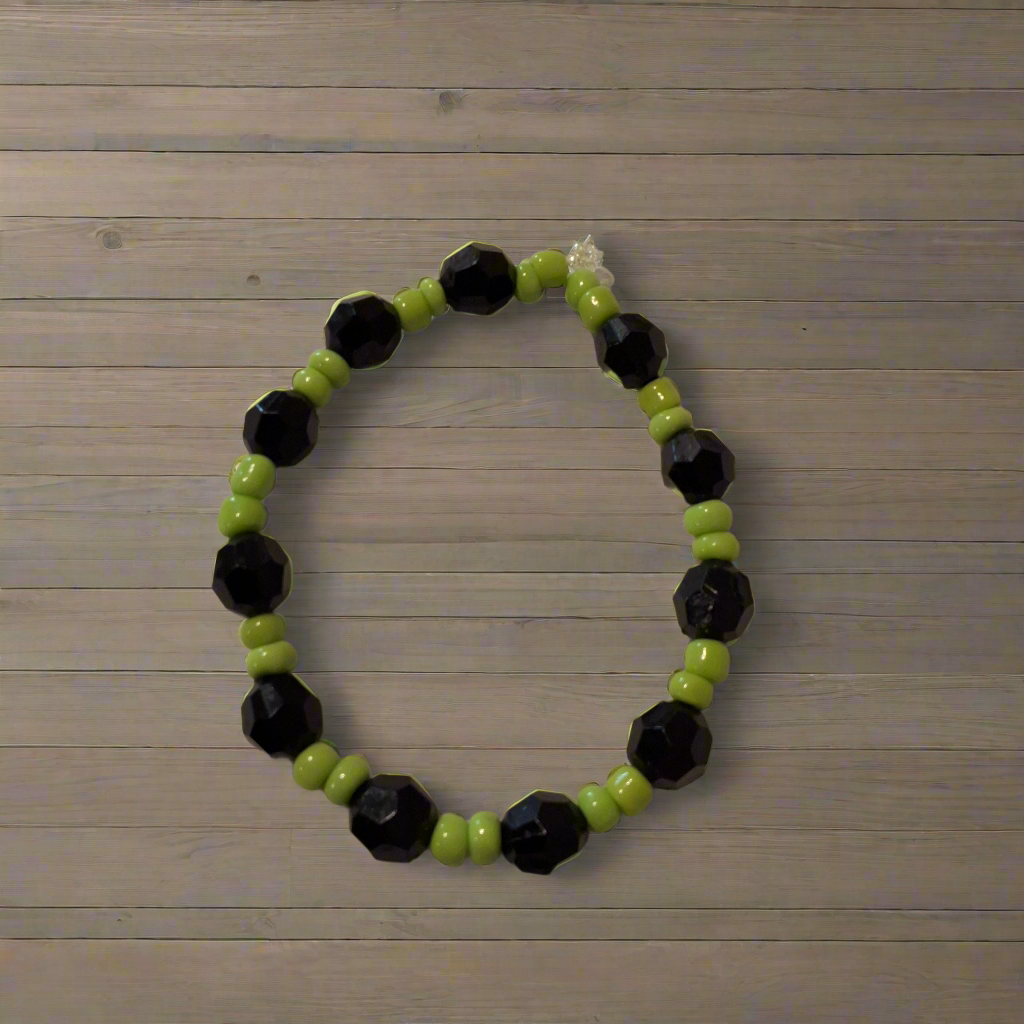 Kids Green and Black Bracelet Style # 58