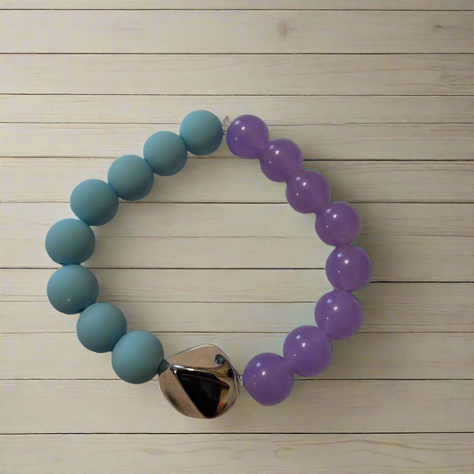 Kids Blue and Purple Bracelet Style # 46