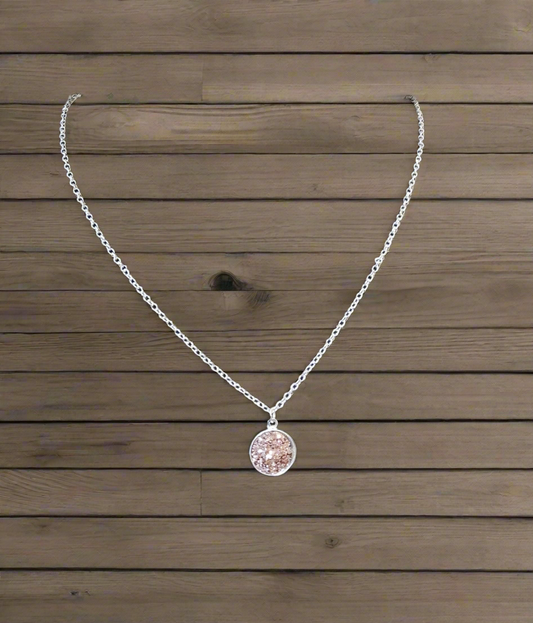 Round Charm Necklace Style # 450