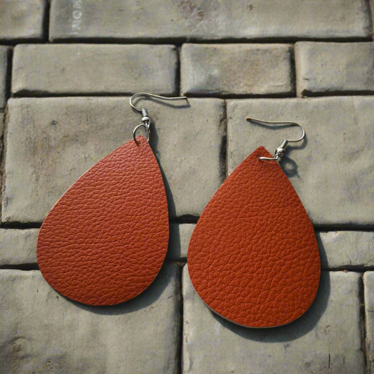 Orange Earrings Style # 123