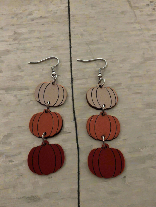 Pumpkin Earrings Style # 1084