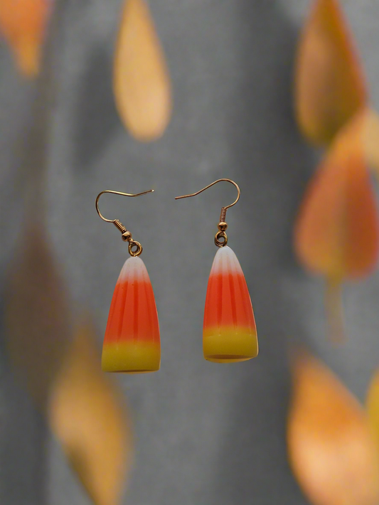 Candy Corn Earrings Style # 1066