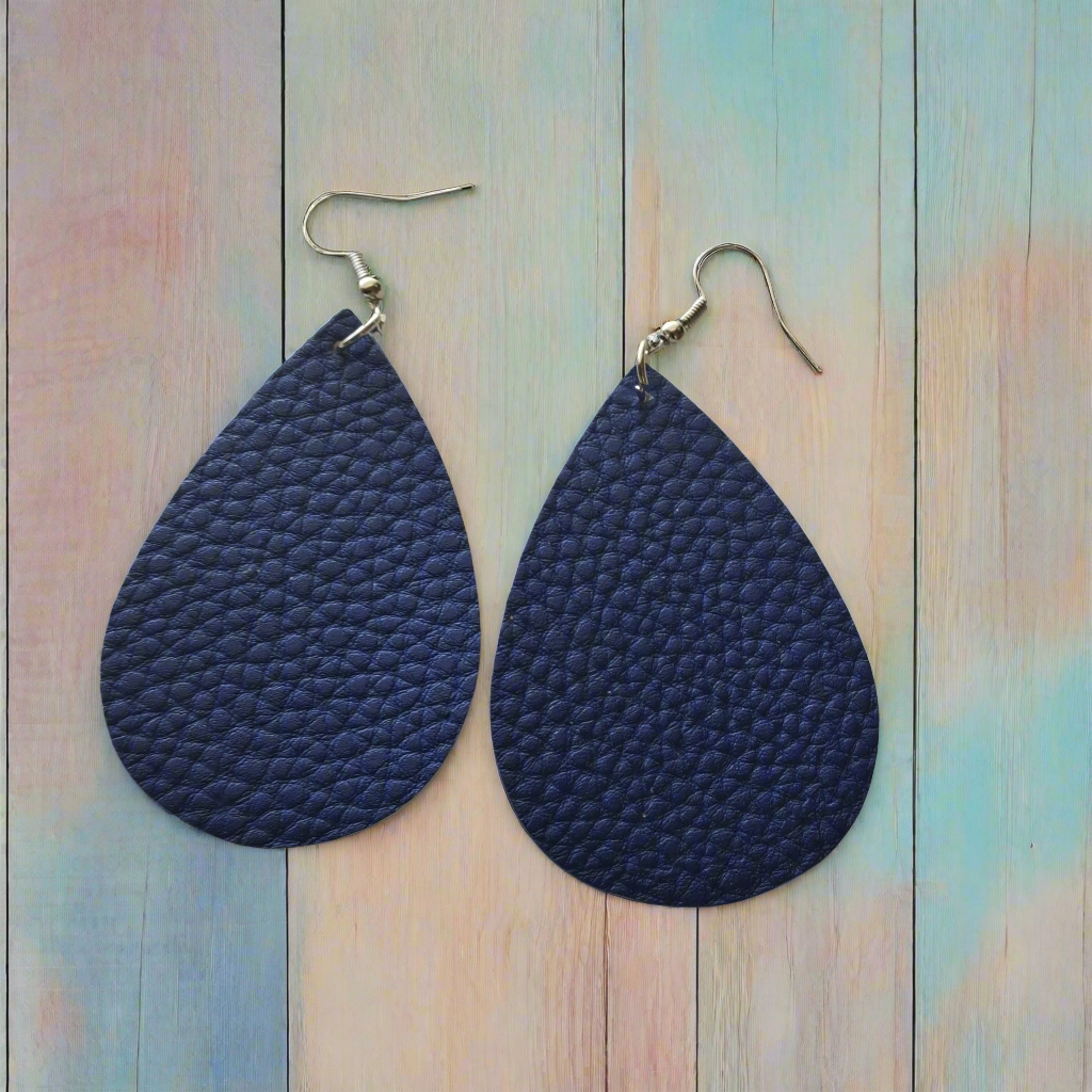 Blue Earrings Style # 125