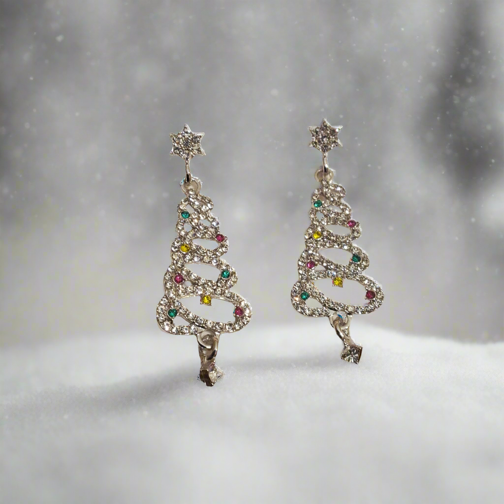 Christmas Tree Earrings Style # 785