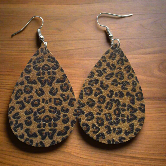 Leopard Earrings Style # 133