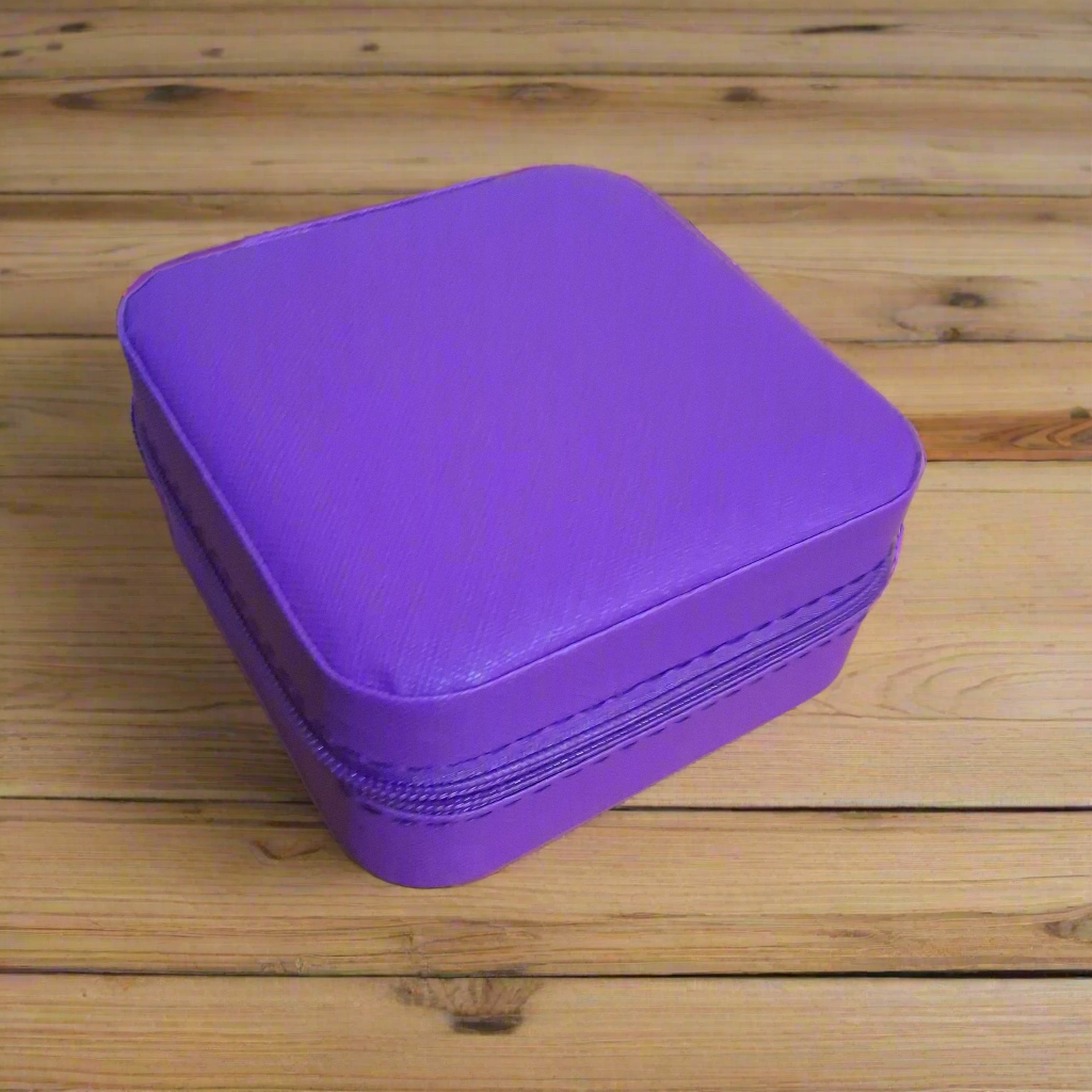 Purple Travel Jewelry Box Style # 773