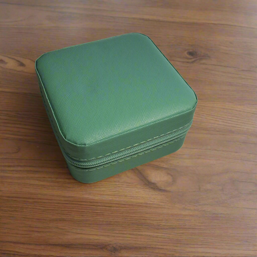 Light Green Travel Jewelry Box Style # 777