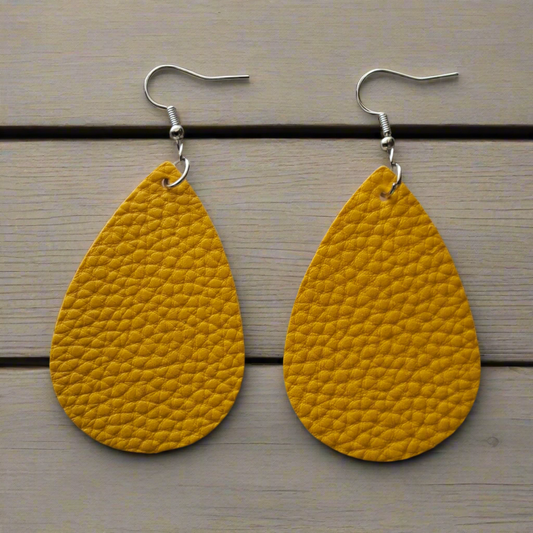 Yellow Earrings Style # 128