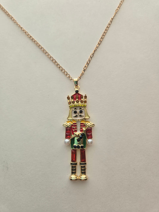 Red Nutcracker Necklace Style #1190