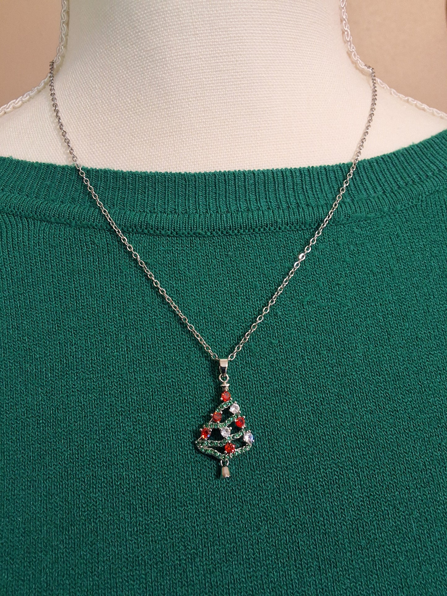 Christmas Tree Necklace Style # 1057